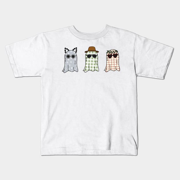 Anti-hero Ghosts Kids T-Shirt by Sofieq